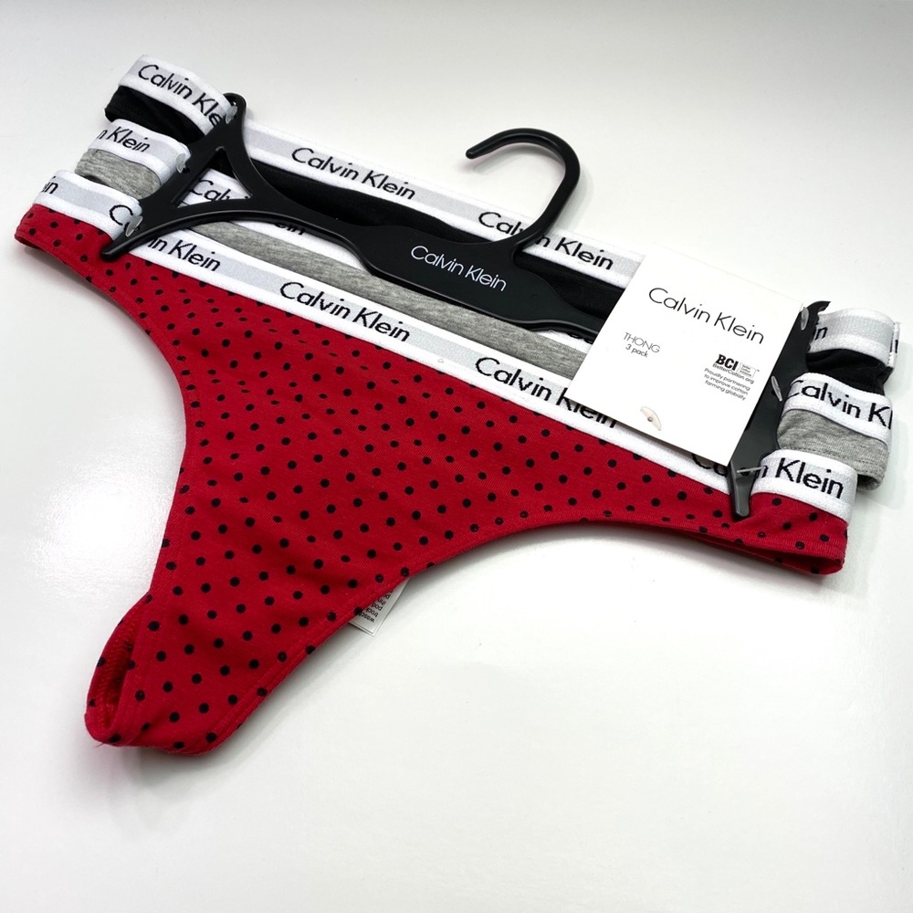 NWT Calvin Klein Thong Set - Pack of 3